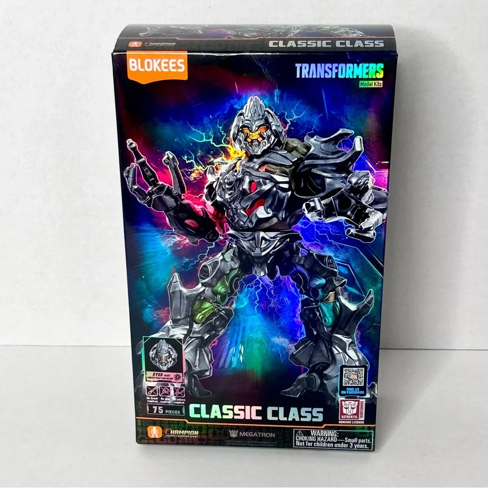 Transformers Megatron Model Kit – Blokees Classic Class (75 Pieces) New & Sealed